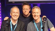 Simon chats to Gyles Brandreth and Rory Bremner