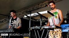 Bastille's surprise performance on the ˿ Introducing Stage at Reading Festival 2013