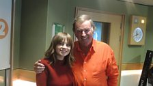 Gabrielle Aplin with Sir Terry