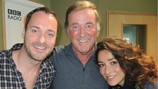 The cast of Once: The Musical joined Sir Terry live