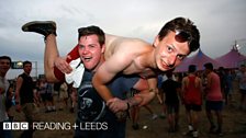 The crowd at Reading Festival