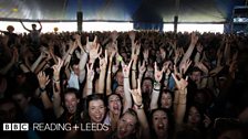 The crowd at Reading Festival