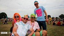 The crowd at Reading Festival