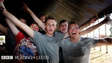 The crowd at Reading Festival