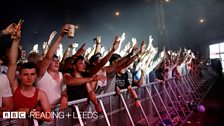 The crowd at Reading Festival