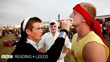 The crowd at Reading Festival