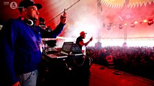 Kandman and Limelight perform in the New Music Tent at London Mela 2013