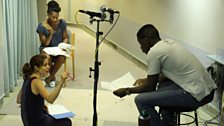 (L-R) Producer/Director Helen Perry, Clare Perkins, Damson Idris