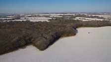 Snow over Suffolk