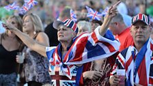 Hyde Park audience