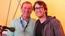 Josh Groban with Sir Terry Wogan