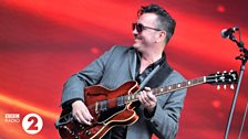 Richard Hawley joins Texas on stage.