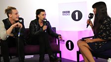 The 1975 talk to Jameela about their No.1 album