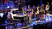 The young musicians live at the Royal Albert Hall