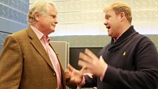 14 September 2013: (L-R) Sir Michael Dobbs and Stuart Skelton