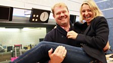 14 September 2014: Stuart Skelton and Nikki Bedi - the happy couple