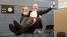 14 September 2013: Stuart Skelton and Clive Anderson - the happier couple?