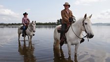 Horse riding on Inchtavanach