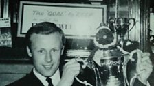 Harry Doyle aged 23 with the FA Cup in 1964