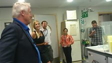 Chris Tarrant meets the Asthma UK team