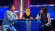 Claudia Winkleman and Shane Richie