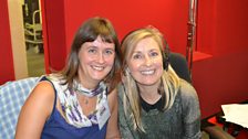 Fiona Phillips and Celia Heritage