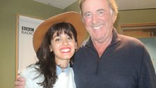 Katie Melua with Sir Terry