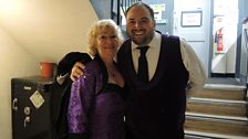 Marilyn Hill Smith and Wynne Evans ...