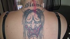 Kazz has this tattoo on her back plus many others