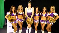 Greg's encounter with the Minnesota Vikings cheerleaders