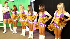 Greg's encounter with the Minnesota Vikings cheerleaders