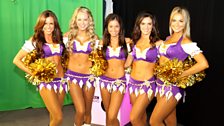 Greg's encounter with the Minnesota Vikings cheerleaders