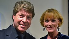 Nick Davies and Samantha Bond