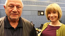 28 September 2013: Steven Berkoff & Lucy Worsley