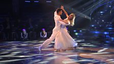 Abbey Clancy and Aljaz Skorjanec