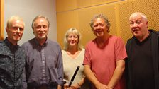 Mick Ryan, Paul Downes and Maggie Boyle with Lee and David Durberville at ˿ Leeds