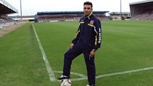 Northampton Town's Kashif Siddiqi