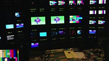 Inside the 'scanner' - tv's production truck