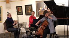 The London Conchord Ensemble plays Brahms' Clarinet Trio Op.114 at  Champs Hill