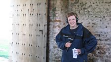 Kirsteen finds clue four at Baconsthorpe Castle