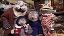 Toad, Badger, Mole and Ratty from Cosgrove Hall’s stop frame animation Wind in the Willows © FremantleMedia