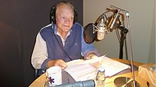 Sir David Jason during the script recording in London