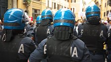 Police in Rome