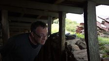 First World War trench in Slovenia