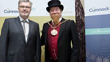 James MacMillan and Provost Jim Todd