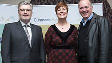 James MacMillan, Pauline Mclean and Jamie MacDougall