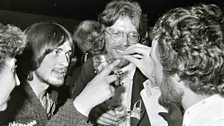 Mike Oldfield with Sir Richard Branson