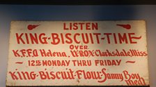 King Biscuit Time sign