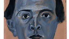 Blue Self Portrait - Schoenberg