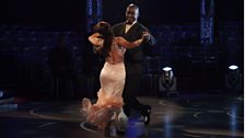 Patrick and Anya dance the Foxtrot